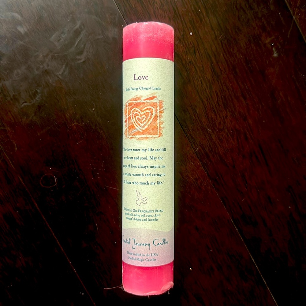 Never used “love” candle to draw in love